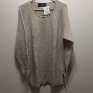 Peruvian connection baby alpaca tunic M